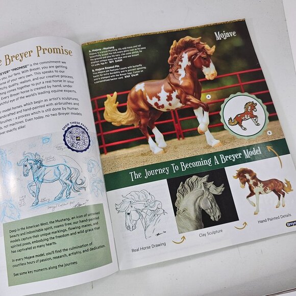 Breyer Winter 2023 Horse Catalog Magazine Featuring Model Horses & Accessories - Picture 7 of 9